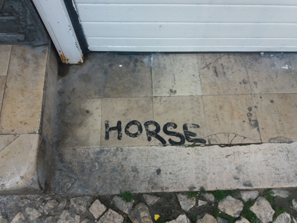 horse graffiti